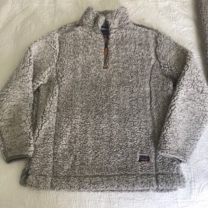 touch of south sherpa pullover sz sm